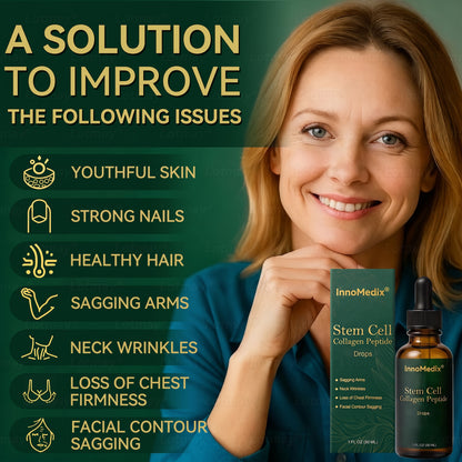 𝐎𝐟𝐟𝐢𝐜𝐢𝐚𝐥𝐥𝐲 𝐀𝐮𝐭𝐡𝐨𝐫𝐢𝐬𝐞𝐝 𝑬𝒙𝒄𝒍𝒖𝒔𝒊𝒗𝒆 𝑬𝒅𝒊𝒕𝒊𝒐𝒏✅|InnoMedix® 𝑆𝑡𝑒𝑚 𝐶𝑒𝑙𝑙 & 𝐶𝑜𝑙𝑙𝑎𝑔𝑒𝑛 𝑃𝑒𝑝𝑡𝑖𝑑𝑒 𝐷𝑟𝑜𝑝𝑠 (Lift & Firm Sagging Skin & Reduce Wrinkle Formation)🐦‍🔥