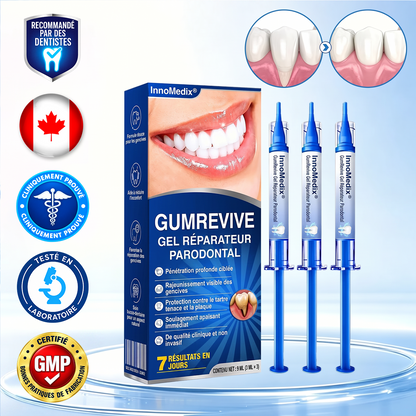 🇨🇦🏅🦷🛡️	InnoMedix® Revitalisation des Gencives Gel Réparateur Parodontal（加拿大法语）