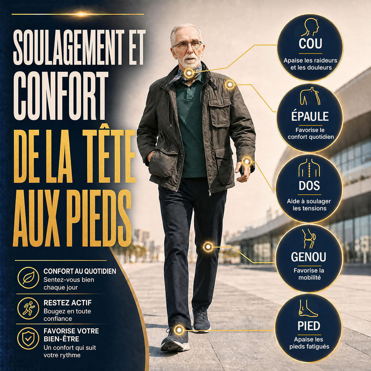 🔥 Healrize® Crème Articulaire au Venin d’Abeille – Soulagement Rapide des Inconforts aux Épaules, Mains, Dos et Articulations | Retrouvez une Mobilité Naturelle（加拿大法语）（副本）