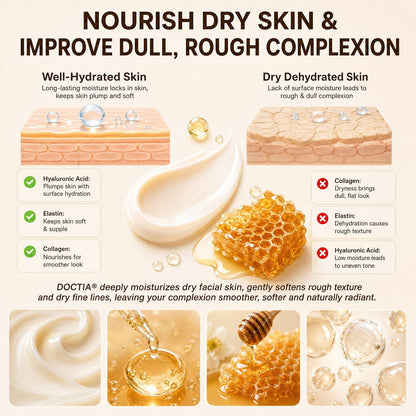 ✨🔥 DOCTIA® Bee Venom Advanced Firming Cream — Helps Improve the Appearance of Fine Lines, Loss of Firmness & Rough Skin Texture
