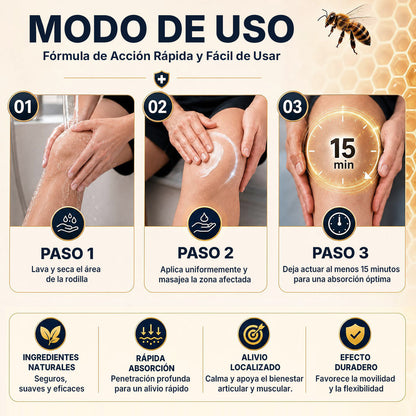 🔥 Healrize® Crema Articular con Veneno de Abeja – Confort Rápido para Hombros, Manos, Espalda y Articulaciones | Recupera tu Libertad de Movimiento（墨西哥西语）（副本）
