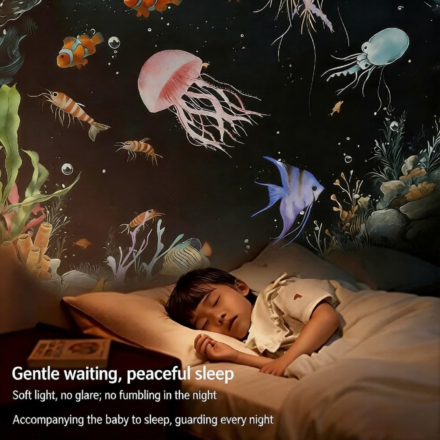 ✨Comauo® Smart Wi-Fi Night Light Projector—💝Smart Wi-Fi Galaxy & Ocean Projector That Transforms Any Room Instantly
