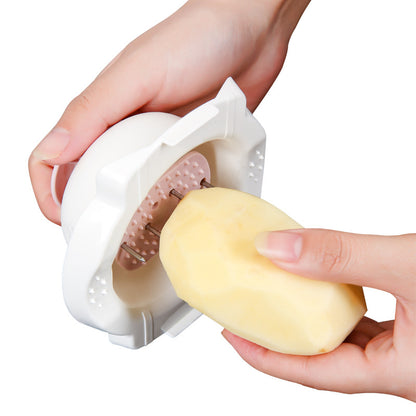 Multi-purpose kitchen grater with protective handle