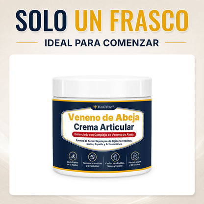 🔥 Healrize® Crema Articular con Veneno de Abeja – Confort Rápido para Hombros, Manos, Espalda y Articulaciones | Recupera tu Libertad de Movimiento（墨西哥西语）（副本）