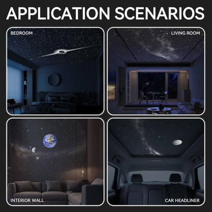 ✨Comauo® Smart Wi-Fi Night Light Projector—💝Smart Wi-Fi Galaxy & Ocean Projector That Transforms Any Room Instantly
