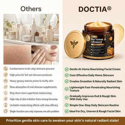 ✨🔥 DOCTIA® Bee Venom Advanced Firming Cream — Helps Improve the Appearance of Fine Lines, Loss of Firmness & Rough Skin Texture