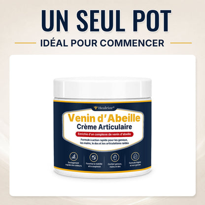 🔥 Healrize® Crème Articulaire au Venin d’Abeille – Soulagement Rapide des Inconforts aux Épaules, Mains, Dos et Articulations | Retrouvez une Mobilité Naturelle（法国）（副本）