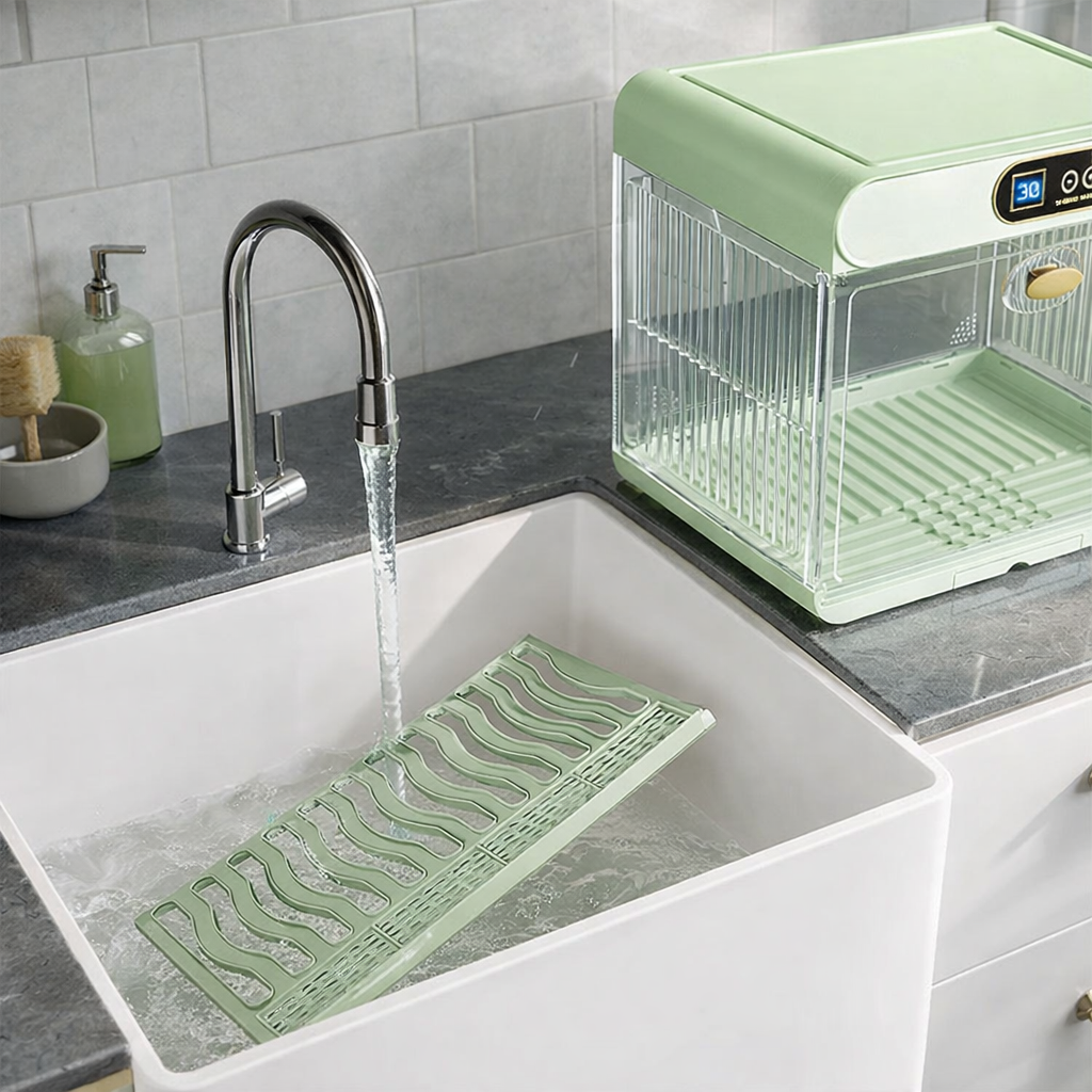 Tea set storage box, sterilization storage box