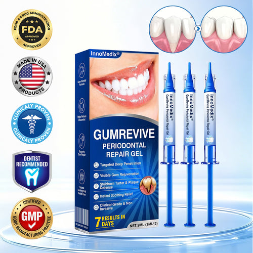 🇺🇸🏅🦷🛡️InnoMedix® GumRevive Periodontal Repair Gel（美国英语）