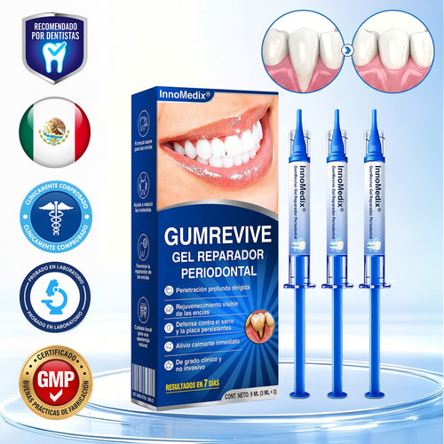 🇲🇽🏅🦷🛡️InnoMedix® Revitaliza Encías Gel Reparador Periodontal（墨西哥西语）