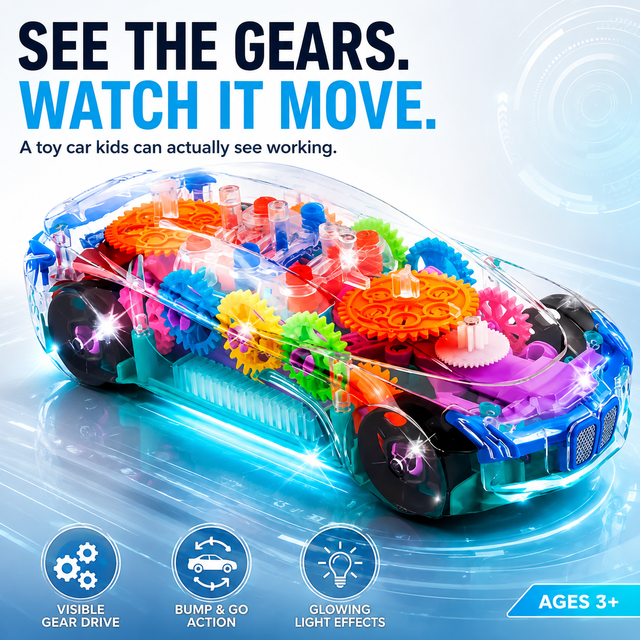 GearGlow™ Visible Mechanics Racer（第二版）
