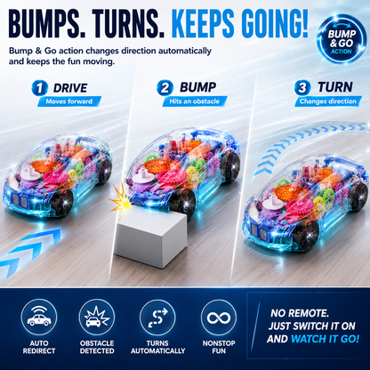 GearGlow™ Visible Mechanics Racer（第二版）