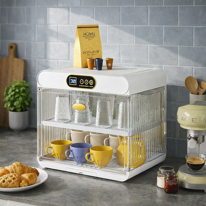 Tea set storage box, sterilization storage box