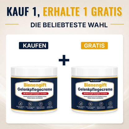 🔥 Healrize® Bienengift-Gelenkpflegecreme – Schnell einziehender Komfort für Knie, Hände, Rücken und Schultern(德语）