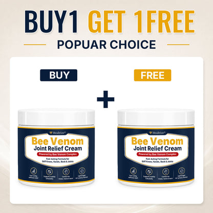 🔥Healrize® Bee Venom Joint Relief Cream – Fast-Absorbing Comfort for Knees, Hands, Back & Shoulders（澳洲英语）