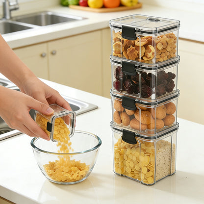 Kitchen Granola and Cereal Snack Sealed Container – Dried Fruit and Dry Goods Storage Container