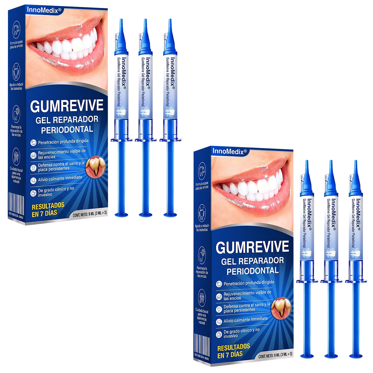 🇺🇸🏅🦷🛡️InnoMedix® Revitaliza Encías Gel Reparador Periodontal（美国西语）