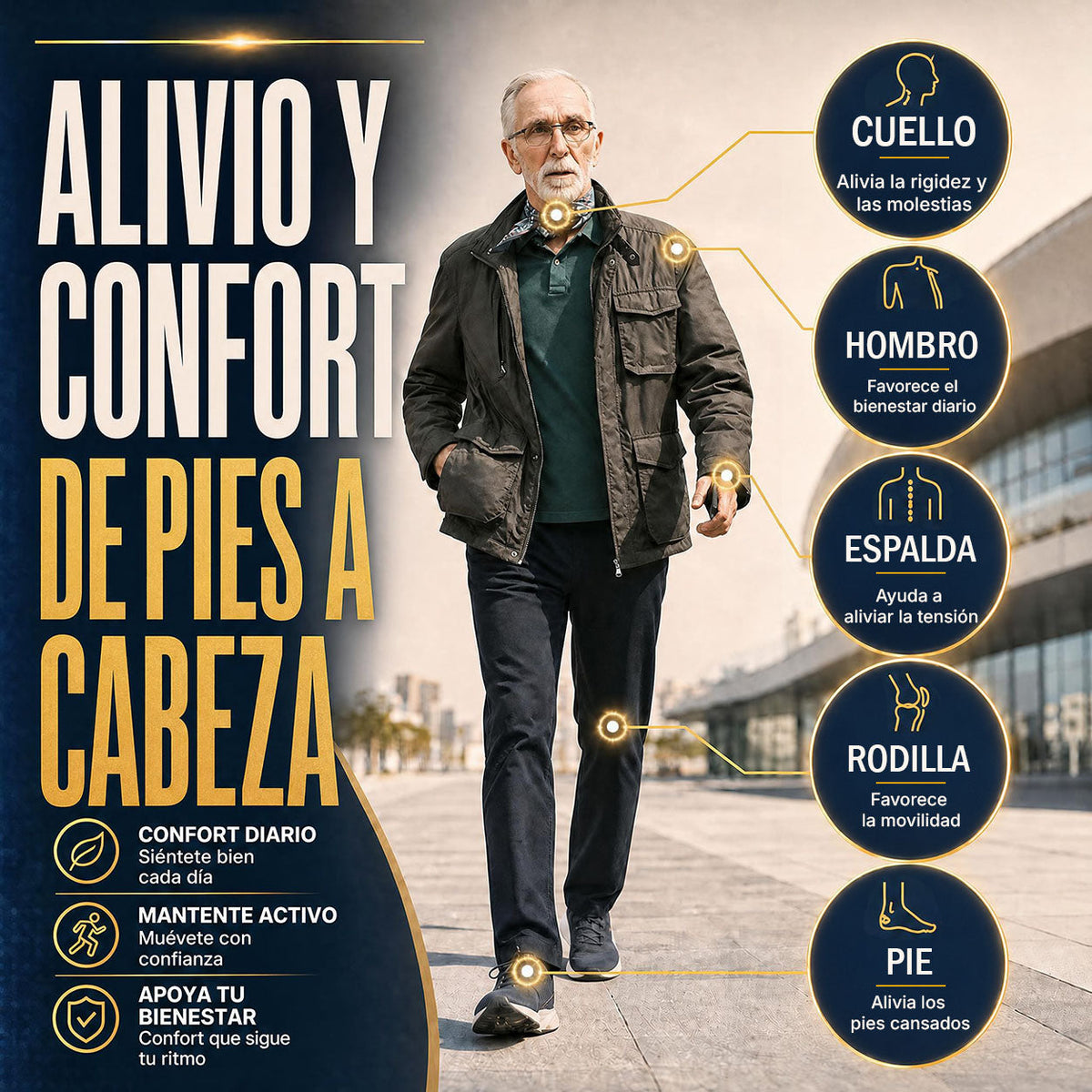 🔥 Healrize® Crema para el Confort Articular con Veneno de Abeja – Alivio Rápido para Hombros, Manos, Espalda y Articulaciones | Muévete con Mayor Libertad（美国西语）