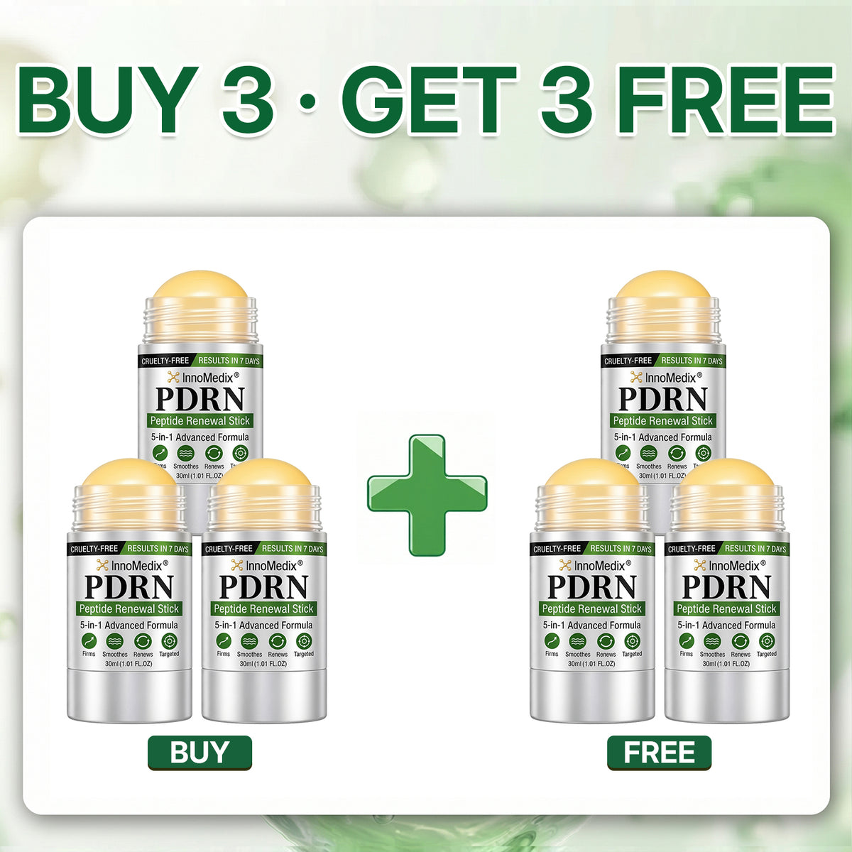 InnoMedix® 🧬𝑷𝑫𝑹𝑵 𝑨𝒏𝒕𝒊-𝑨𝒈𝒊𝒏𝒈 & 𝑻𝒂𝒓𝒈𝒆𝒕𝒆𝒅 𝑺𝒌𝒊𝒏 𝑹𝒆𝒏𝒆𝒘𝒂𝒍 𝑺𝒕𝒊𝒄𝒌 (𝑯𝒆𝒍𝒑𝒔 𝒗𝒊𝒔𝒊𝒃𝒍𝒚 𝒔𝒎𝒐𝒐𝒕𝒉 𝒘𝒓𝒊𝒏𝒌𝒍𝒆𝒔, 𝒔𝒖𝒑𝒑𝒐𝒓𝒕𝒔 𝒂 𝒇𝒊𝒓𝒎𝒆𝒓-𝒍𝒐𝒐𝒌𝒊𝒏𝒈 𝒔𝒌𝒊𝒏 𝒂𝒑𝒑𝒆𝒂𝒓𝒂𝒏𝒄𝒆 & 𝒊𝒎𝒑𝒓𝒐𝒗𝒆𝒔 𝒕𝒉𝒆 𝒂𝒑𝒑𝒆𝒂𝒓𝒂𝒏𝒄𝒆 𝒐𝒇 𝒗𝒊𝒔𝒊𝒃𝒍𝒆 𝒔𝒌𝒊𝒏 𝒔𝒑𝒐𝒕𝒔)