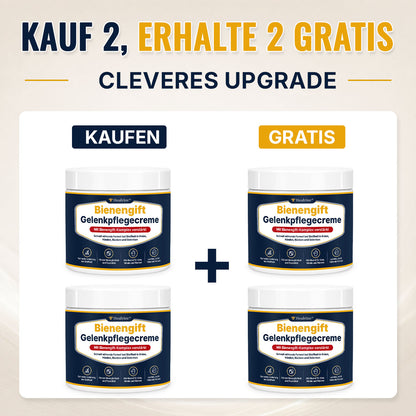 🔥 Healrize® Bienengift-Gelenkpflegecreme – Schnell einziehender Komfort für Knie, Hände, Rücken und Schultern(德语）