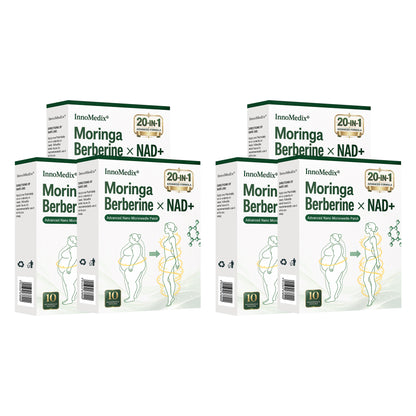 InnoMedix® Moringa Berberine x NAD+ 20-IN-1 Advanced Nano Microneedle Patch（美国英语upsell）