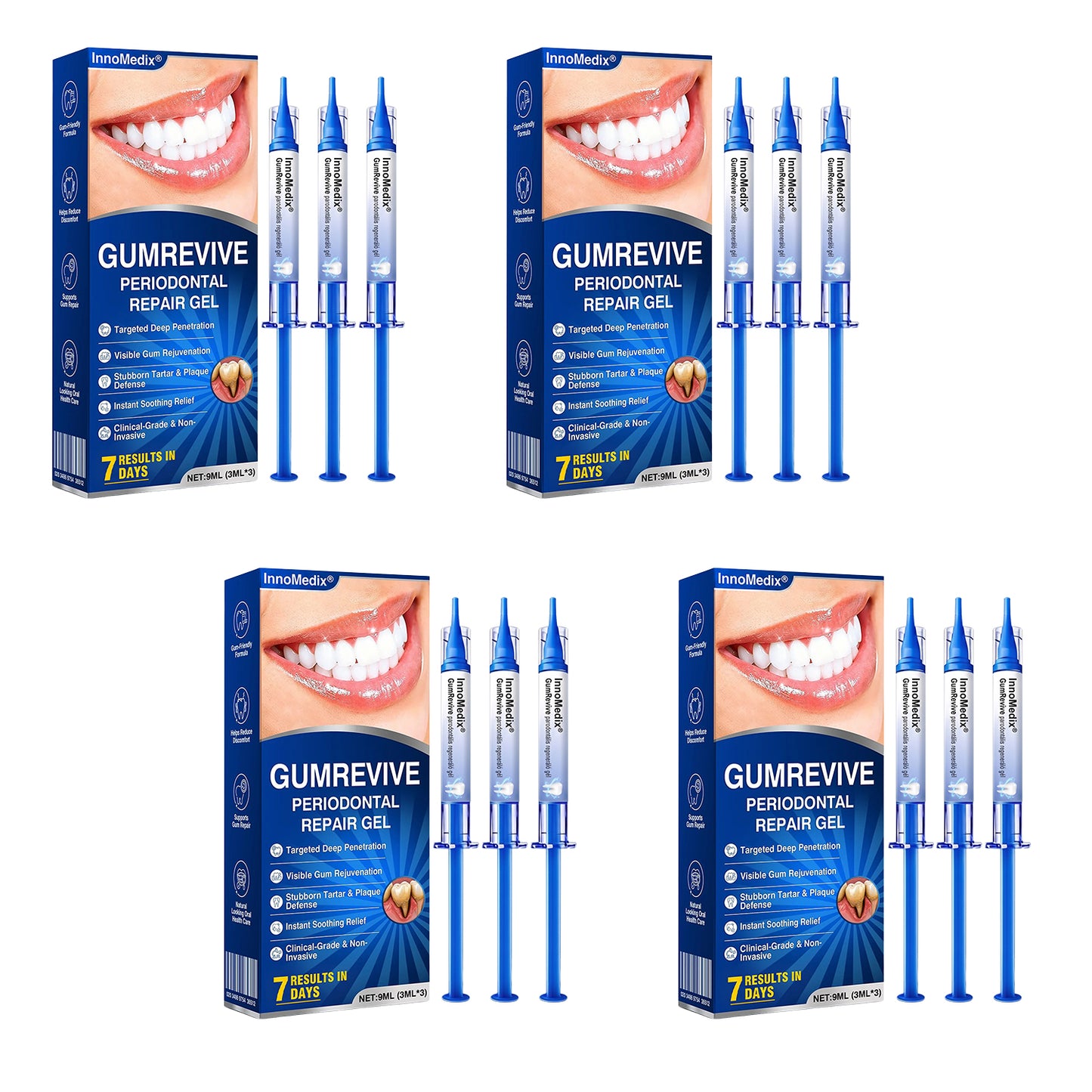 🇺🇸🏅🦷🛡️InnoMedix® GumRevive Periodontal Repair Gel（美国英语）