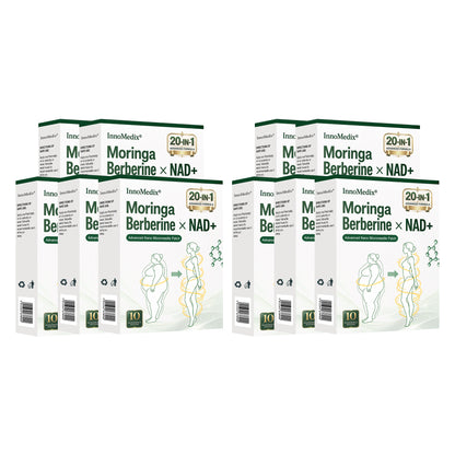 InnoMedix® Moringa Berberine x NAD+ 20-IN-1 Advanced Nano Microneedle Patch（美国英语upsell）