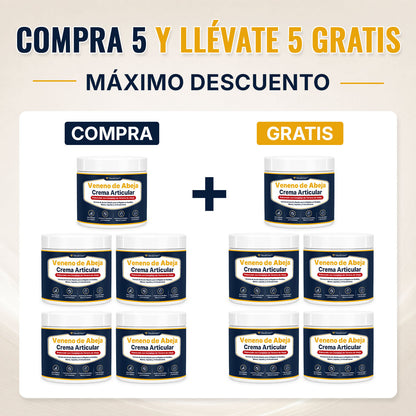 🔥 Healrize® Crema para el Confort Articular con Veneno de Abeja – Alivio Rápido para Hombros, Manos, Espalda y Articulaciones | Muévete con Mayor Libertad（美国西语）