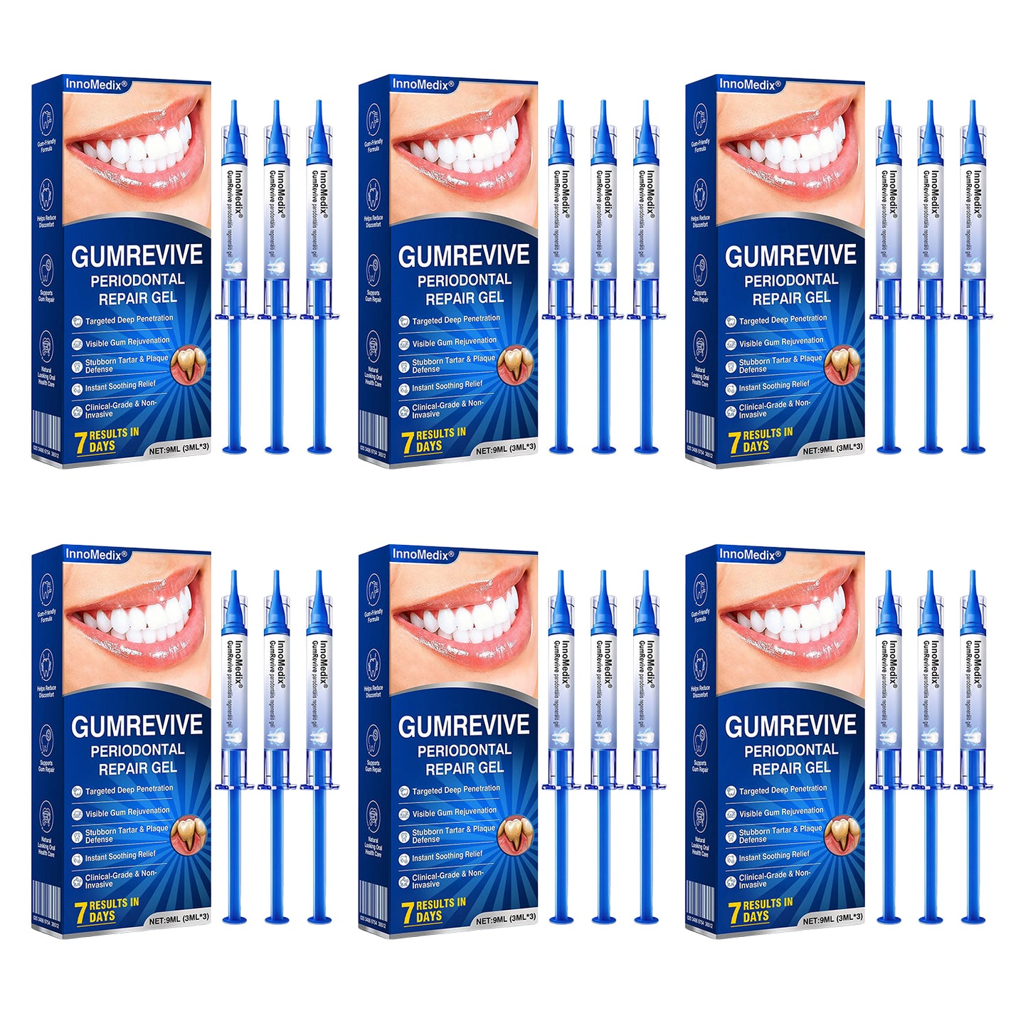 🇺🇸🏅🦷🛡️InnoMedix® GumRevive Periodontal Repair Gel（美国英语）
