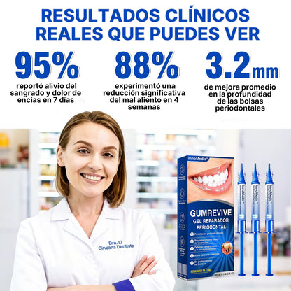 🇲🇽🏅🦷🛡️InnoMedix® Revitaliza Encías Gel Reparador Periodontal（墨西哥西语）
