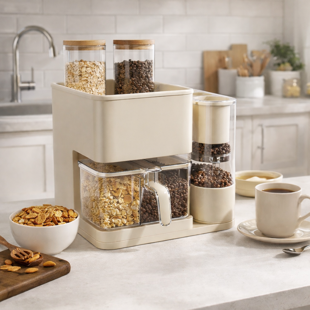Kitchen Multi-Functional Storage Rack, Combined Knife, Fork and Seasoning Storage