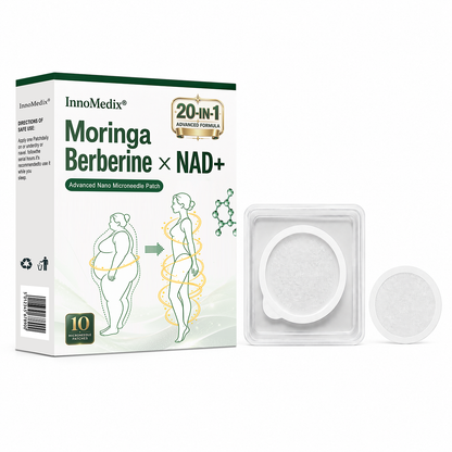 InnoMedix® Moringa Berberine x NAD+ 20-IN-1 Advanced Nano Microneedle Patch（美国英语upsell）