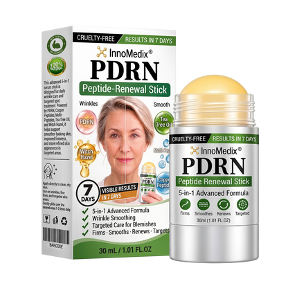 InnoMedix® 🧬𝑷𝑫𝑹𝑵 𝑨𝒏𝒕𝒊-𝑨𝒈𝒊𝒏𝒈 & 𝑻𝒂𝒓𝒈𝒆𝒕𝒆𝒅 𝑺𝒌𝒊𝒏 𝑹𝒆𝒏𝒆𝒘𝒂𝒍 𝑺𝒕𝒊𝒄𝒌 (𝑯𝒆𝒍𝒑𝒔 𝒗𝒊𝒔𝒊𝒃𝒍𝒚 𝒔𝒎𝒐𝒐𝒕𝒉 𝒘𝒓𝒊𝒏𝒌𝒍𝒆𝒔, 𝒔𝒖𝒑𝒑𝒐𝒓𝒕𝒔 𝒂 𝒇𝒊𝒓𝒎𝒆𝒓-𝒍𝒐𝒐𝒌𝒊𝒏𝒈 𝒔𝒌𝒊𝒏 𝒂𝒑𝒑𝒆𝒂𝒓𝒂𝒏𝒄𝒆 & 𝒊𝒎𝒑𝒓𝒐𝒗𝒆𝒔 𝒕𝒉𝒆 𝒂𝒑𝒑𝒆𝒂𝒓𝒂𝒏𝒄𝒆 𝒐𝒇 𝒗𝒊𝒔𝒊𝒃𝒍𝒆 𝒔𝒌𝒊𝒏 𝒔𝒑𝒐𝒕𝒔)