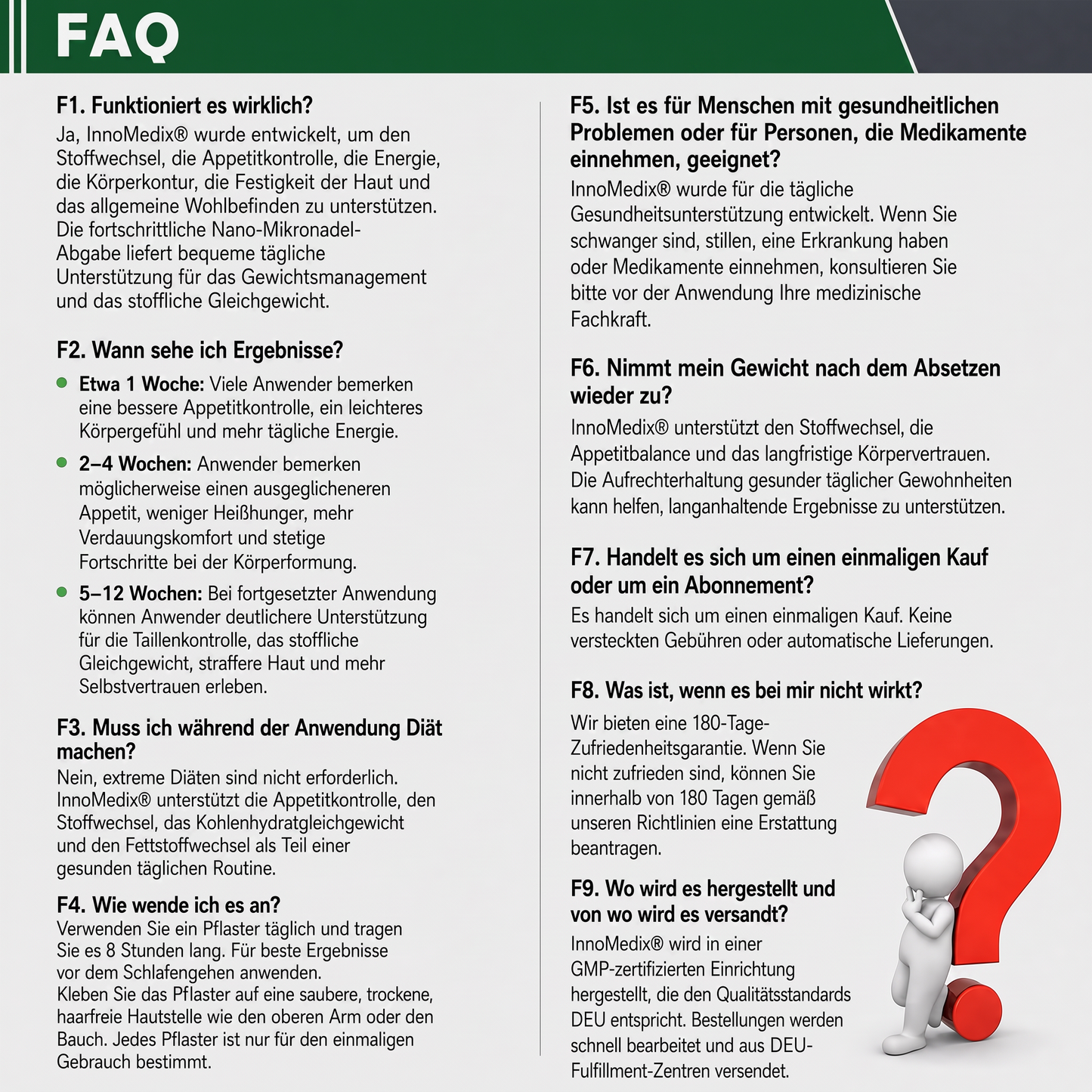 InnoMedix® Moringa Berberin x NAD+ 20-IN-1 Fortgeschrittenes Nano-Mikronadel-Pflaster (Nur einmal täglich anwenden – sichtbare Veränderungen in nur 7 Tagen.)